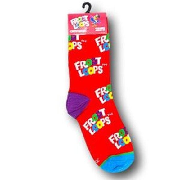 New Kids Froot Loops Socks Size 7-10 - Picture 3 of 3